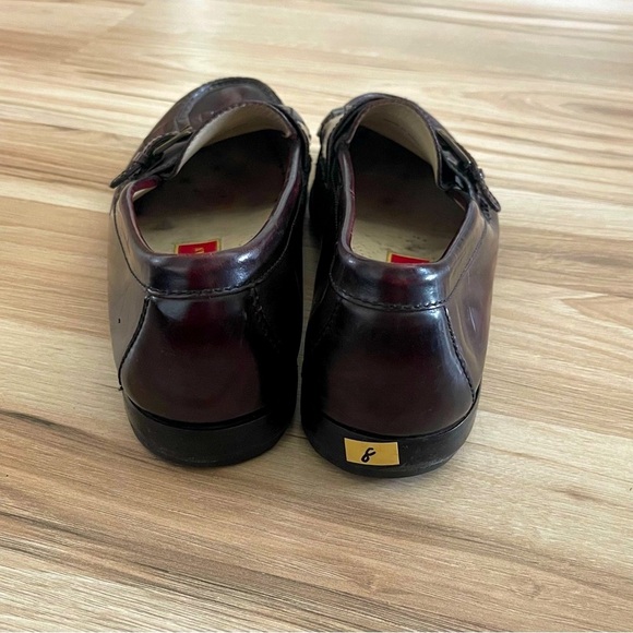 Cole Haan Brown/Burgundy Leather Loafers - Picture 5 of 11